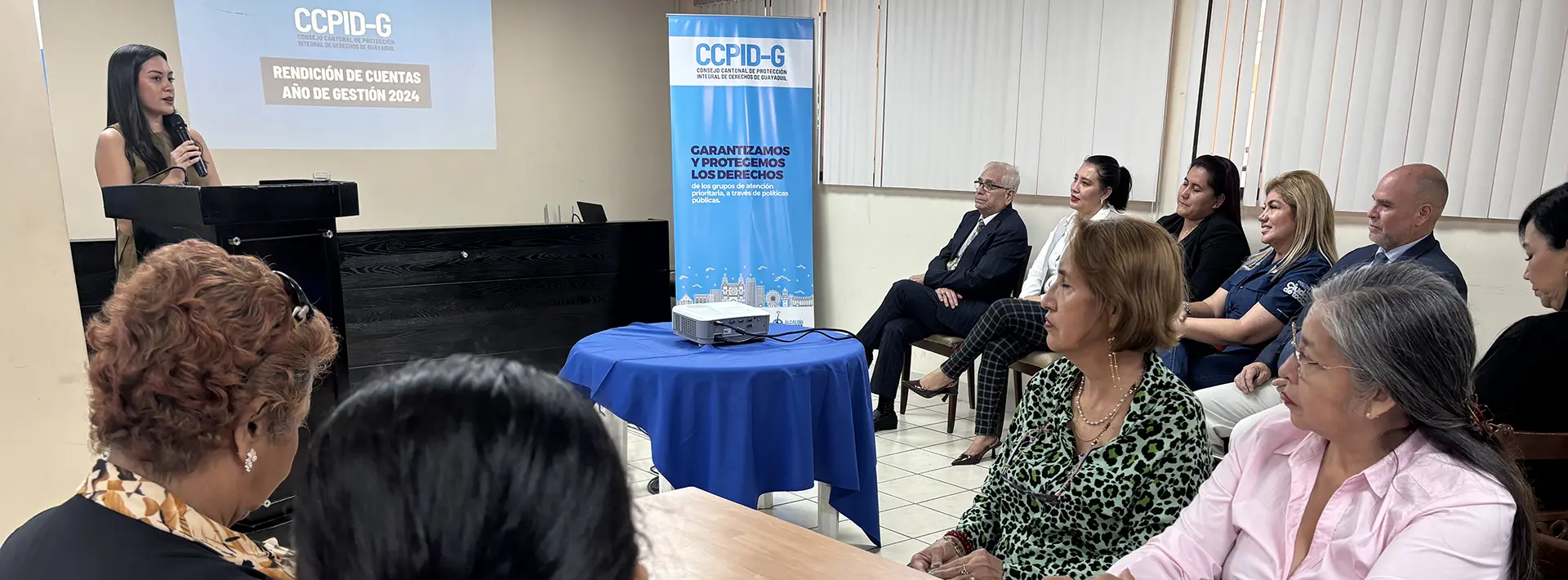 CCPIDG presentó un Informe de Rendición de Cuentas 2024